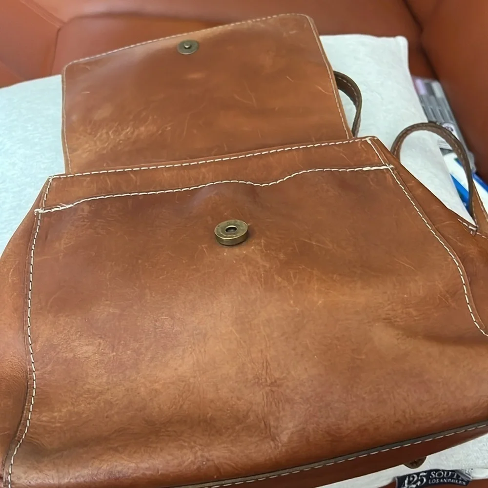 Patricia Nash Molina Convertible Satchel Leather Backpack Bag  travel adjustable